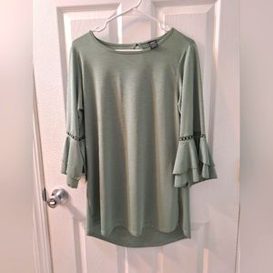 Sage green small blouse